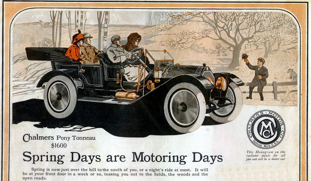 1911 Chalmers Auto Advertising